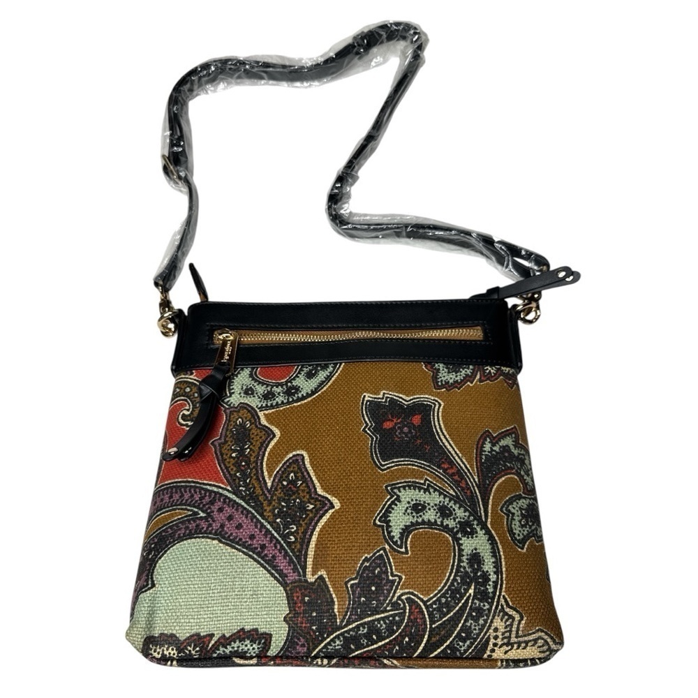Spartina 449 Cora Hipster Paisley Crossbody Bag NWT - Picture 13 of 15